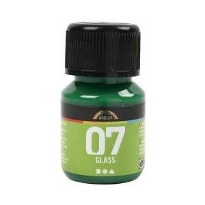 Permanente Glasverf - Briljant Groen, 30ml