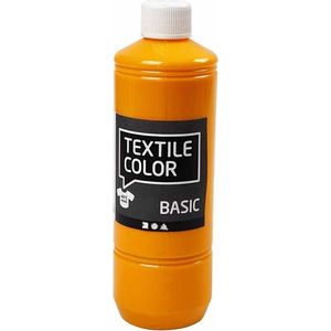 Textile Color Semi-dekkende Textielverf - Geel, 500ml