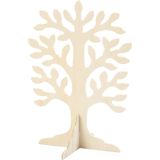 Creotime Houten Boom Triplex 30 X 21,5 Cm Blank Per Stuk