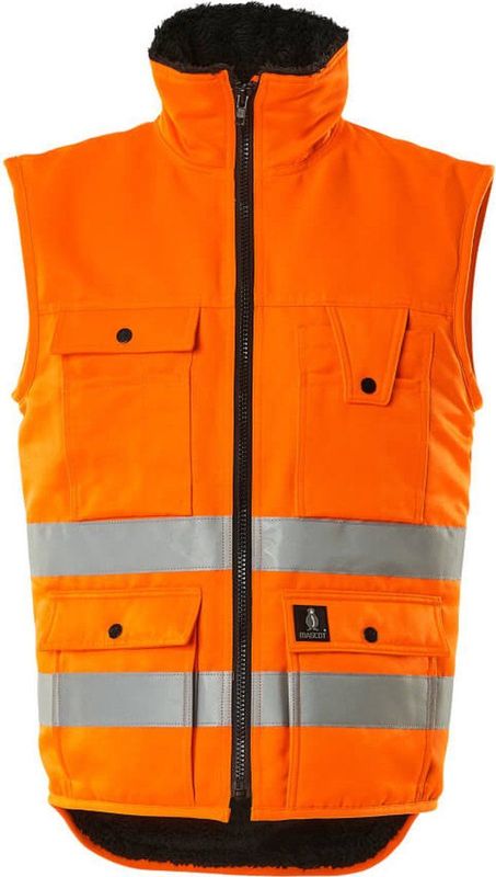 Mascot - 00554-660 - Wintervest - Hi-Vis Oranje - Waterafstotend, Bontvoering, OEKO-TEX® STANDARD 100
