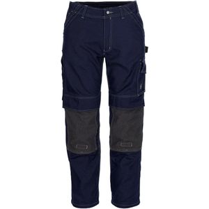 Werkbroek - Zwart - Polyester/Katoen - Ergonomische Pasvorm Met Kniezakken