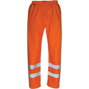 Safe Aqua Regenhose Wolfsberg wind- und wasserdicht Klasse 1 Gr. 4XL warnorange - Mascot
