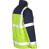 Mascot - Multisafe Parka - Hi-Vis Geel/Marine - Antistatisch, Vlamvertragend, Ademend