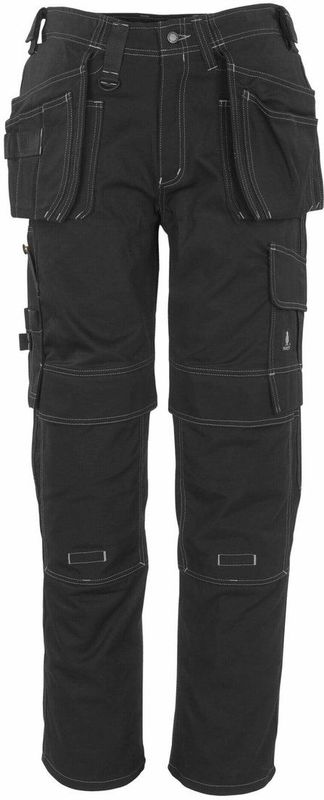 Mascot - Hardwear Broek - Zwart - 100% Katoen - Slijtvaste Naden