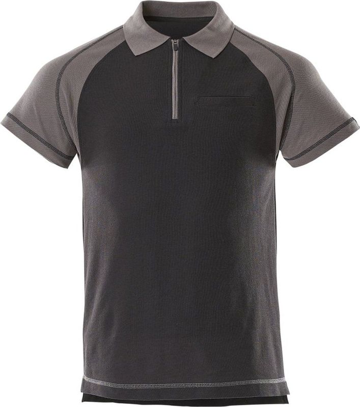 Mascot Image Poloshirt met borstzak 50302-260 - Zwart Antraciet