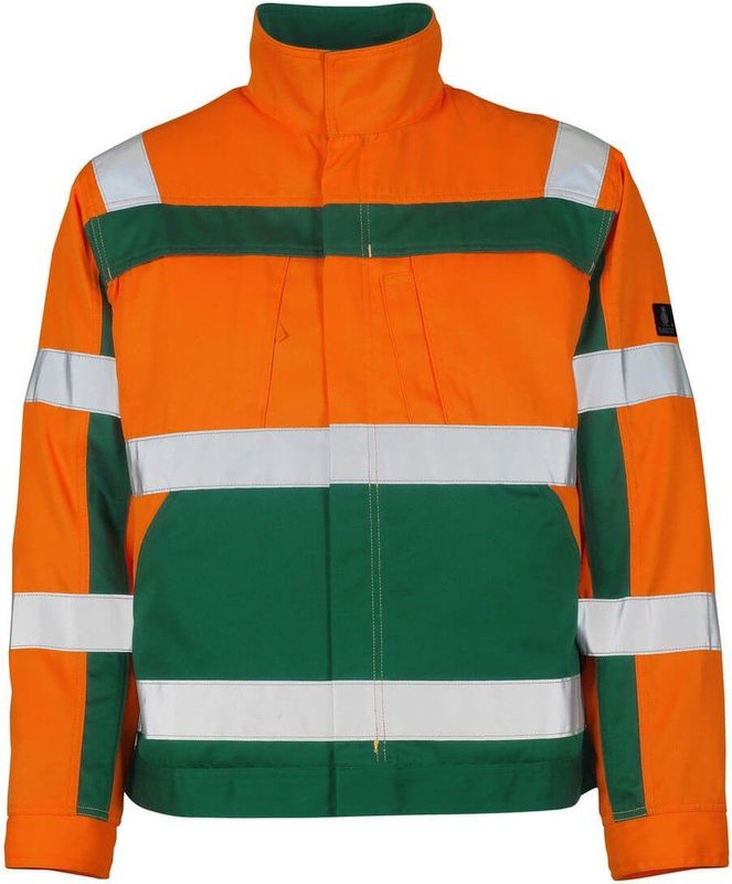 Mascot Safe Compete Jas 07109-860 - hi-vis oranje/groen