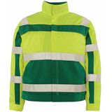Werkjas - Fluorescerend - Polyester/Katoen - Met Hoge Kraag en Rits