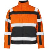 Werkjas - Tweekleurig - Polyester/Katoen - Vuilafstotend - Hoge Kraag