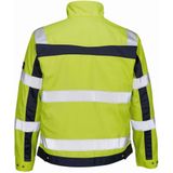 Mascot - Safe Compete - Jas - Hi-Vis Geel/Marine - Polyester/Katoen
