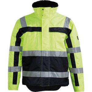 Mascot - 07223-880 - Winterjas - Hi-Vis Geel/Marine - Fluorescerend - Ademend en Waterdicht