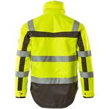 Mascot - Safe Compete - Winterjas - Hi-Vis Geel/Antraciet - 100% Polyester - Ademend en Waterdicht