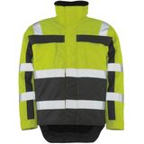 Mascot - Safe Compete - Winterjas - Hi-Vis Geel/Antraciet - 100% Polyester - Ademend en Waterdicht