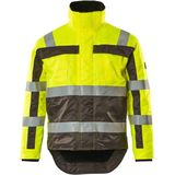 Mascot - Safe Compete - Winterjas - Hi-Vis Geel/Antraciet - 100% Polyester - Ademend en Waterdicht