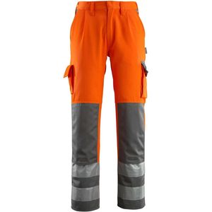 Mascot Safe Compete Broek met kniezakken 07179-860 - hi-vis oranje/antraciet