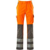 Mascot Safe Compete Broek met kniezakken 07179-860 - hi-vis oranje/antraciet