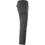 Werkbroek - Rood - 65% Polyester/35% Katoen - Ergonomisch Ontwerp