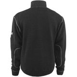 Mascot - Frontline - Gebreide Trui met Korte Rits - Zwart -