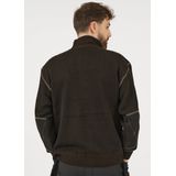 Mascot - Frontline - Gebreide Trui met Korte Rits - Zwart -