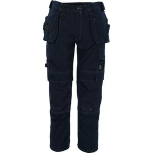 Werkbroek - Zwart - 65% Polyester/35% Katoen - Ergonomisch Vormgegeven