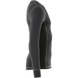 Tricot Hemd - Zwart - 80% Polyester 20% Wol - Vochtregulerend