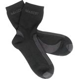 Mascot - Complete Sokken - Zwart/Donkerantraciet - COOLMAX® - Vochtregulerend