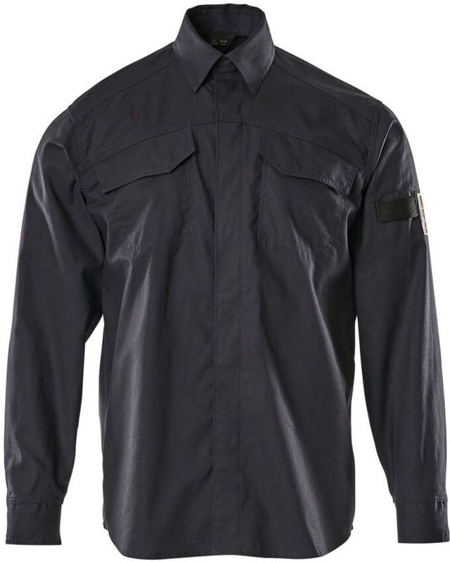 MASCOT - Overhemd - Zwart - Katoen/Koolstofvezels - Antistatisch en Vlamwerend
