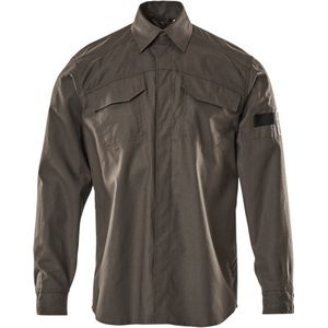 Mascot - Multisafe Overhemd - Donkerantraciet - Antistatisch en Vlamwerend - Katoen/Koolstofvezels