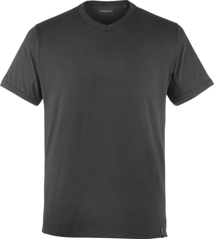 Mascot - Crossover T-shirt - Zwart - 100% Katoen - V-hals