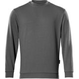 Mascot - Crossover Sweatshirt - Donkerantraciet - Katoen