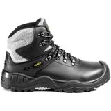 Mascot - F0074-902 Veiligheidsschoenen - Zwart/Geel - PU/Rubber - Vetersluiting