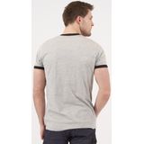 Mascot - T-shirt - Zwart - Katoen - V-hals - Verstevigde Boord