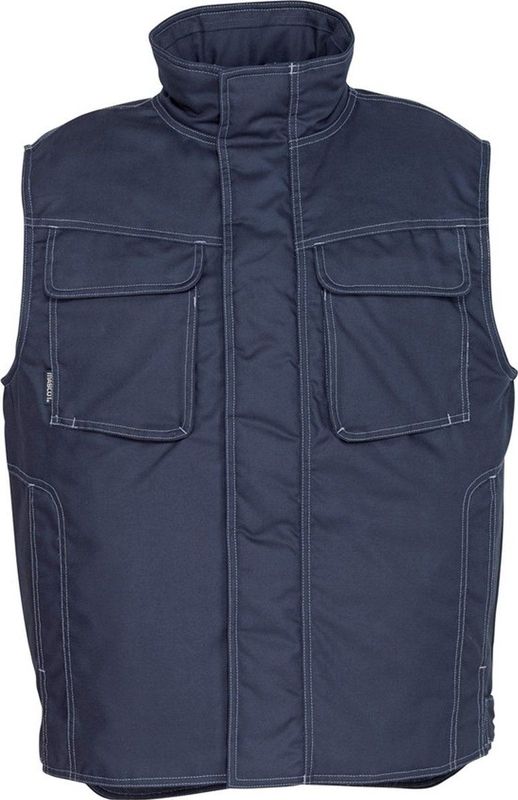 Mascot - Bodywarmer 10154-154 - Donkermarine - 65% Polyester/35% Katoen - Quiltvoering
