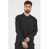 Mascot Crossover Poloshirt met lange mouwen 50206-857 - grafietblauw