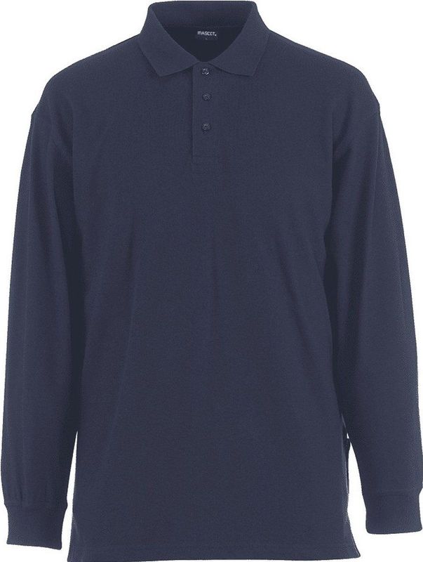 Mascot Crossover Poloshirt met lange mouwen 50206-857 - grafietblauw