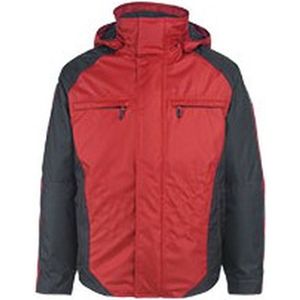 La-V pyjama set voor meisjes met geruite flanel broek - Rood/Zwart 164-170