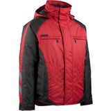 MASCOT® unisex Pilotenjacke Frankfurt rot, schwarz Größe M