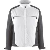 MASCOT® Herren Softshelljacke DRESDEN weiß, anthrazit Größe M