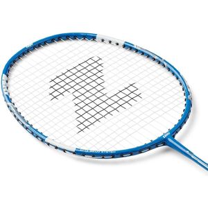 Wizard 231 Badminton All-Round racket van staal, 115 g, licht en handig, staal met Acta Beam System & Isodynamic Technologie