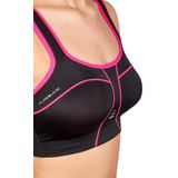 Under Armour dames BH Zwart/Roze - Maat 32C