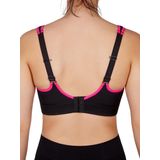 Under Armour dames BH Zwart/Roze - Maat 32C