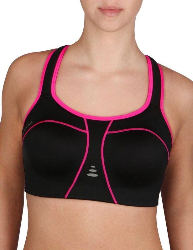 Under Armour dames BH Zwart/Roze - Maat 32C