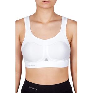 Pure Lime - Compressie - Sportbeha - Wit