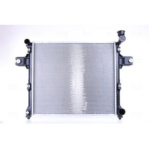 Radiator, motorkoeling NISSENS 606254