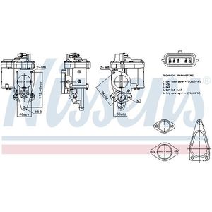 EGR-klep NISSENS 98272