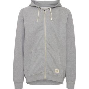 Blend 701628 heren sweatjack capuchonjack met rits hoodie van hoogwaardige katoenmix gemêleerd, Zink Mix, S