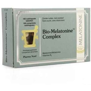 Bio-Melatonine Complex Comp 180 - Slaapmiddel - 0,29 mg Melatonine per Smelttablet