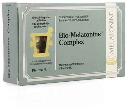 Bio-Melatonine Complex Comp 180 - Slaapmiddel - 0,29 mg Melatonine per Smelttablet