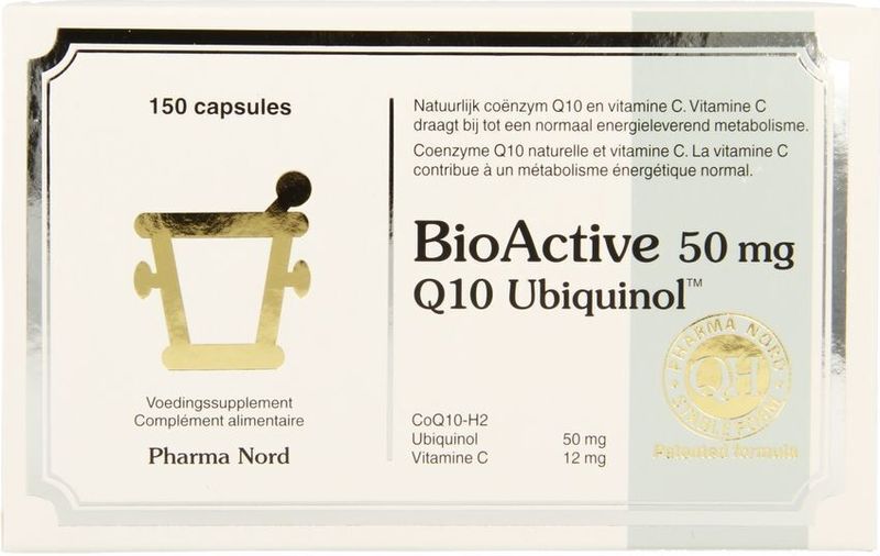 Q10 - Coënzym Q10 - Natuurlijke Vorm - Actieve Vorm