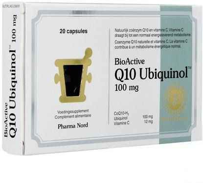Bioactive - Q10 100Mg Caps - Natuurlijk Coënzym Q10 - Vitamine C