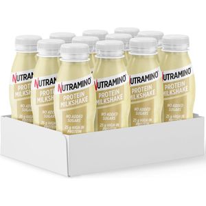 Protein Milkshake | Nutramino | Vanilla | 3960 ml (12 flessen)